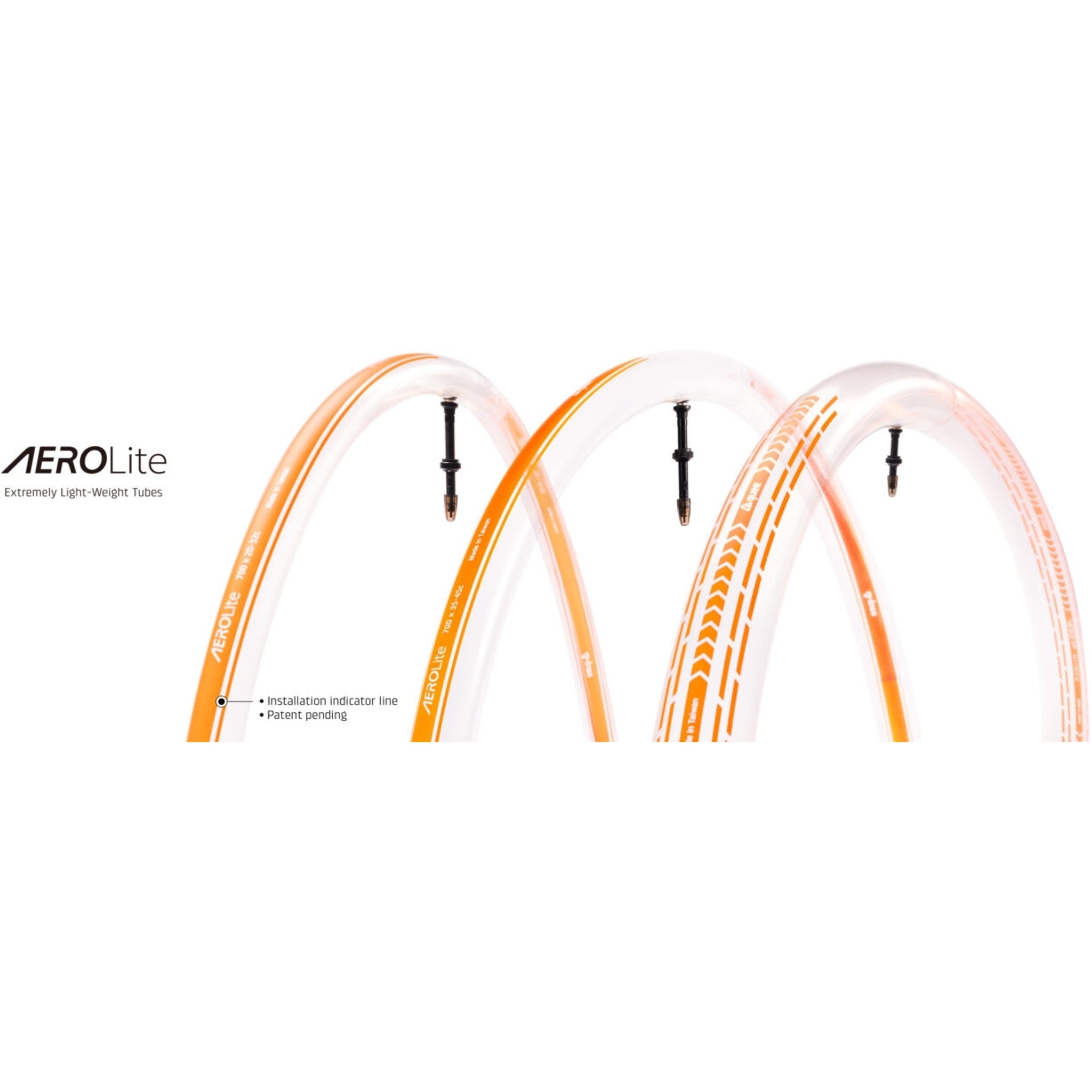 GUEE AEROLite TPU Presta Valve Tube 700x20-32c 75mm