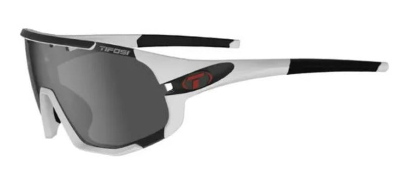 Tifosi Sledge Lite Matte White/Smoke/AC Red/Clear Lens