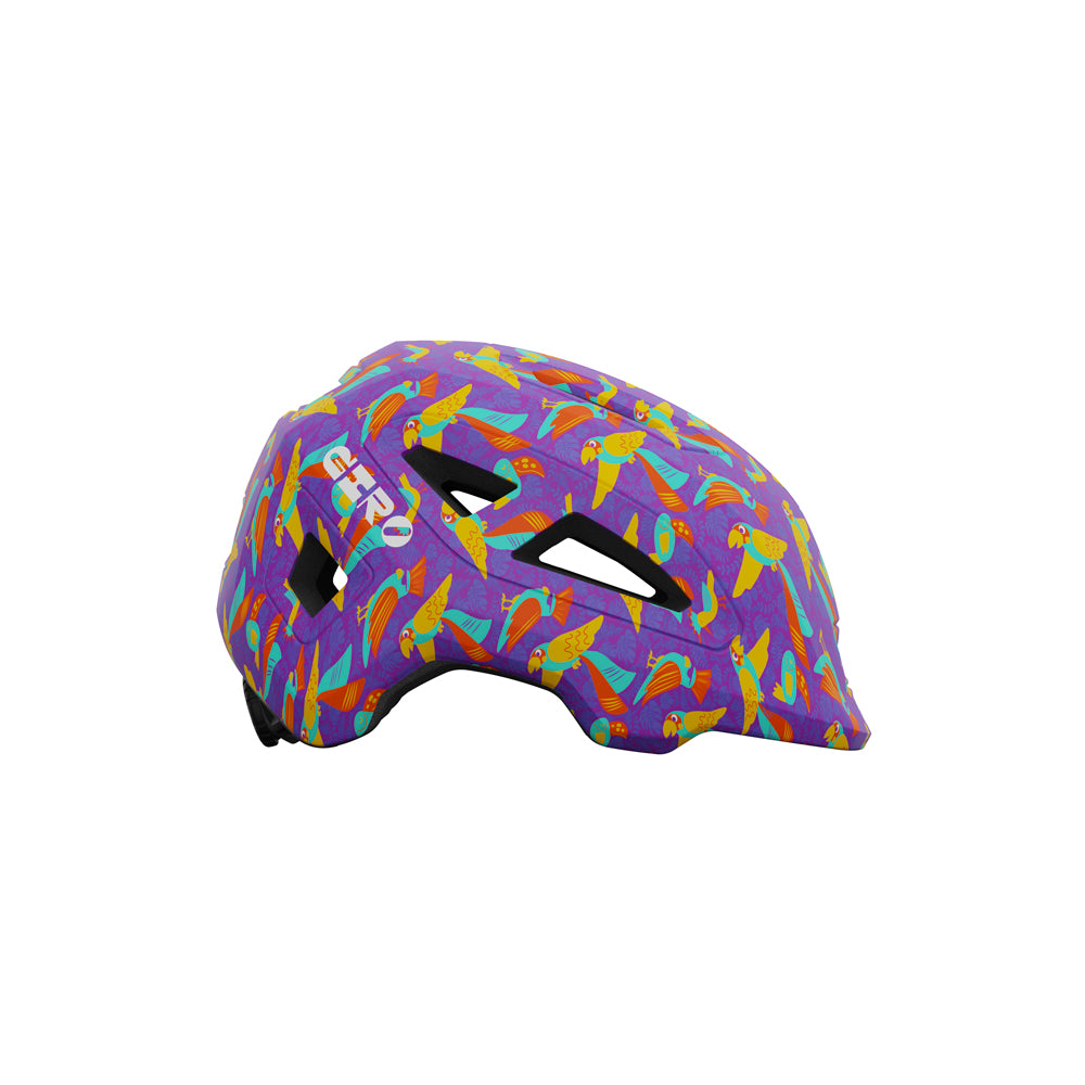 Giro Scamp II Youth Bike Helmet Matte Purple Libre