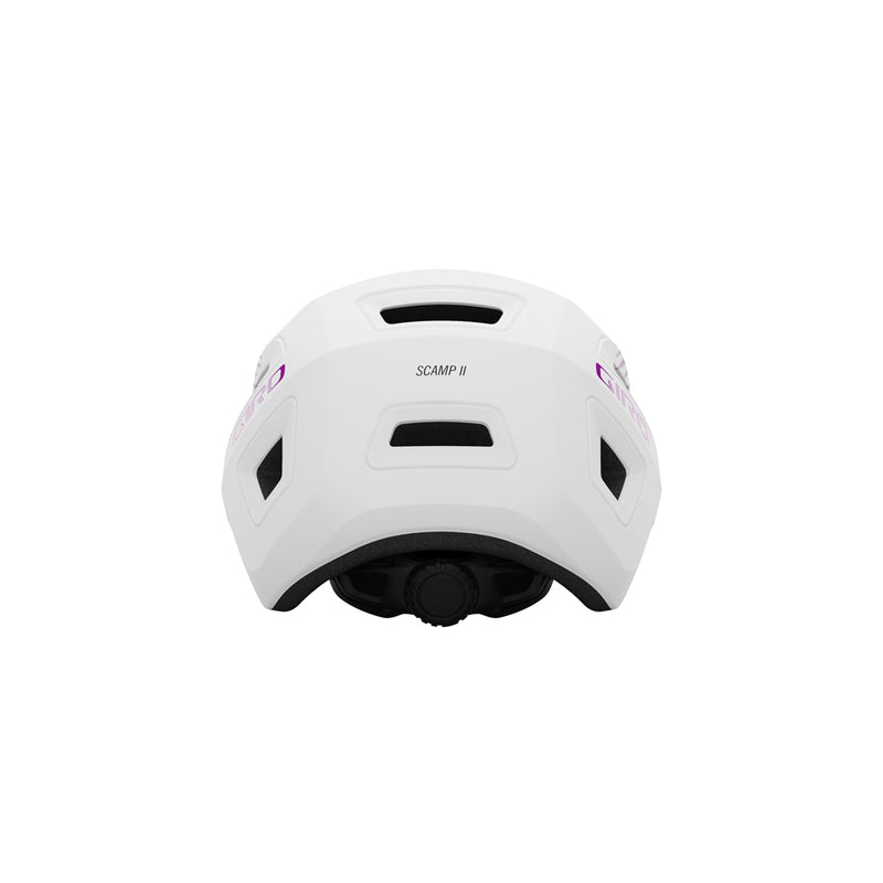 Giro Scamp II Youth Bike Helmet Matte Purple Towers
