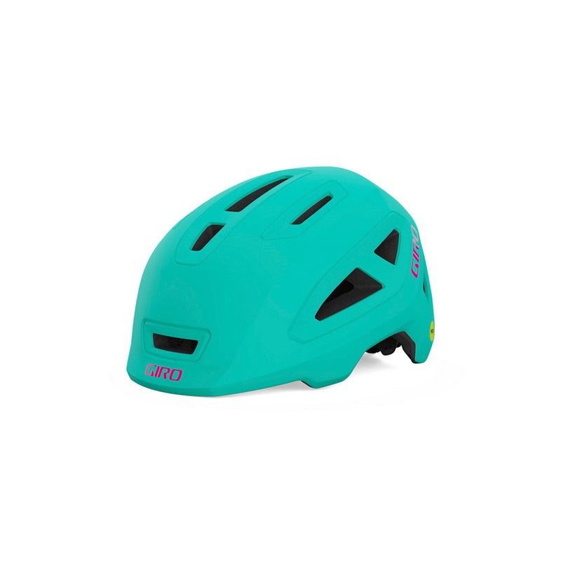 Giro Scamp MIPS II Youth Helmet - Matte Screaming Teal/Bright Pink
