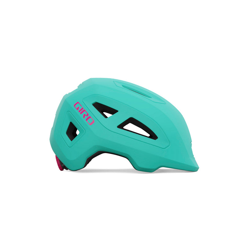 Giro Scamp MIPS II Youth Helmet - Matte Screaming Teal/Bright Pink