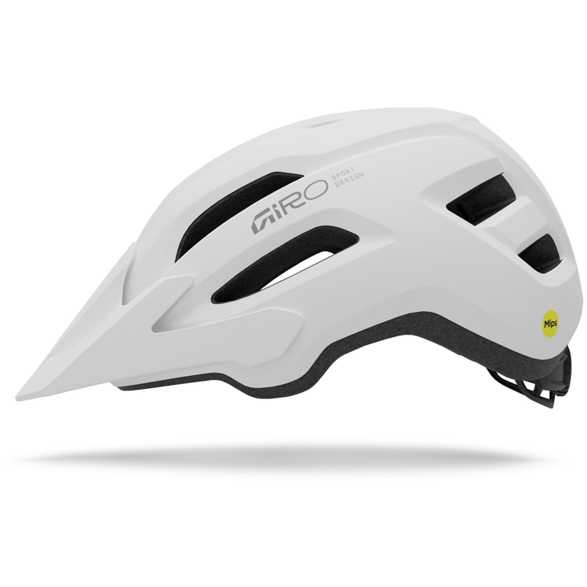 Giro Fixture MIPS II MTB Helmet Matte White/Grey UNI 54-61cm