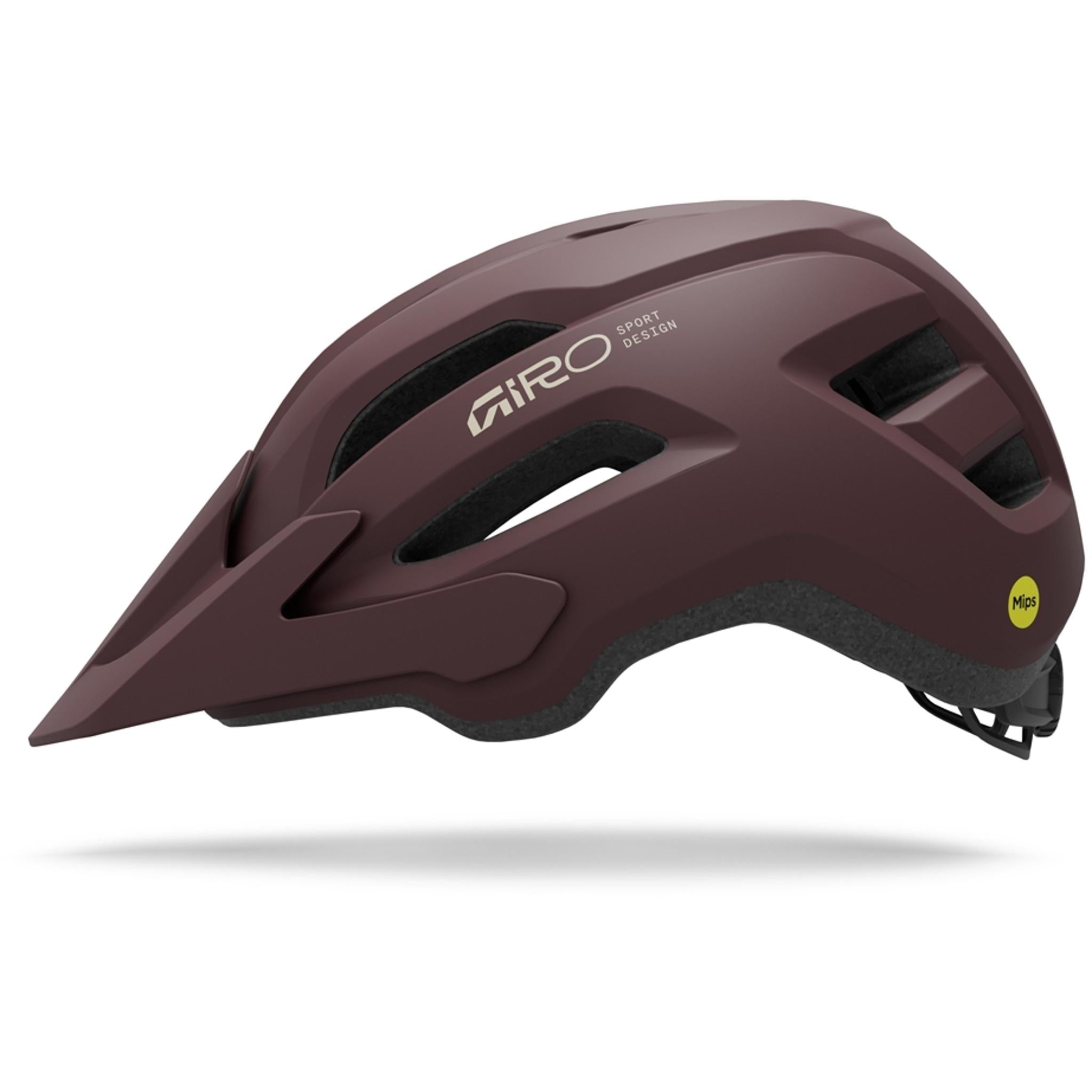Giro Fixture MIPS II Womens MTB Helmet Matte Dark Maroon UNI 50-57cm