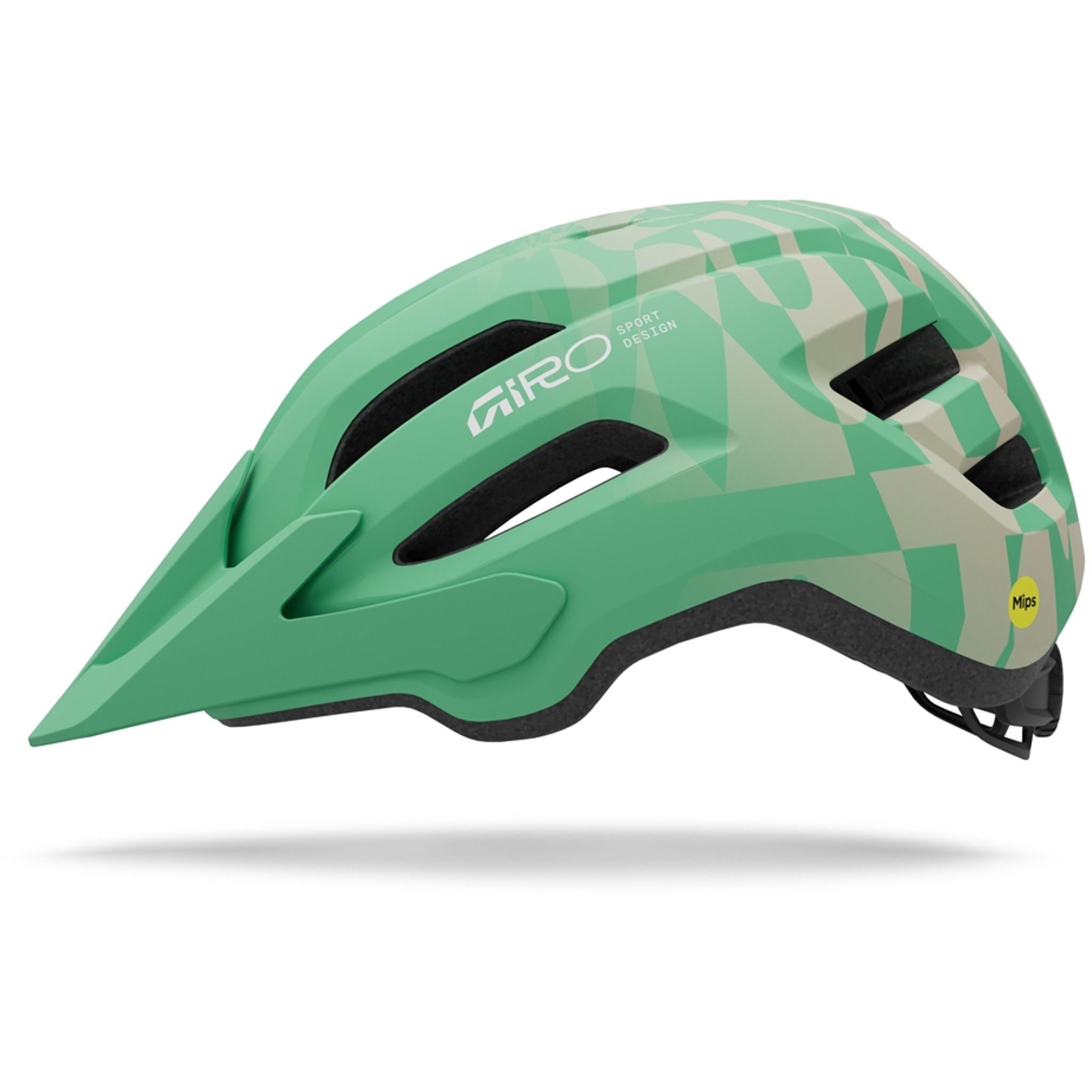 Giro Fixture MIPS Youth Helmet Green Rush UNI 50-57cm