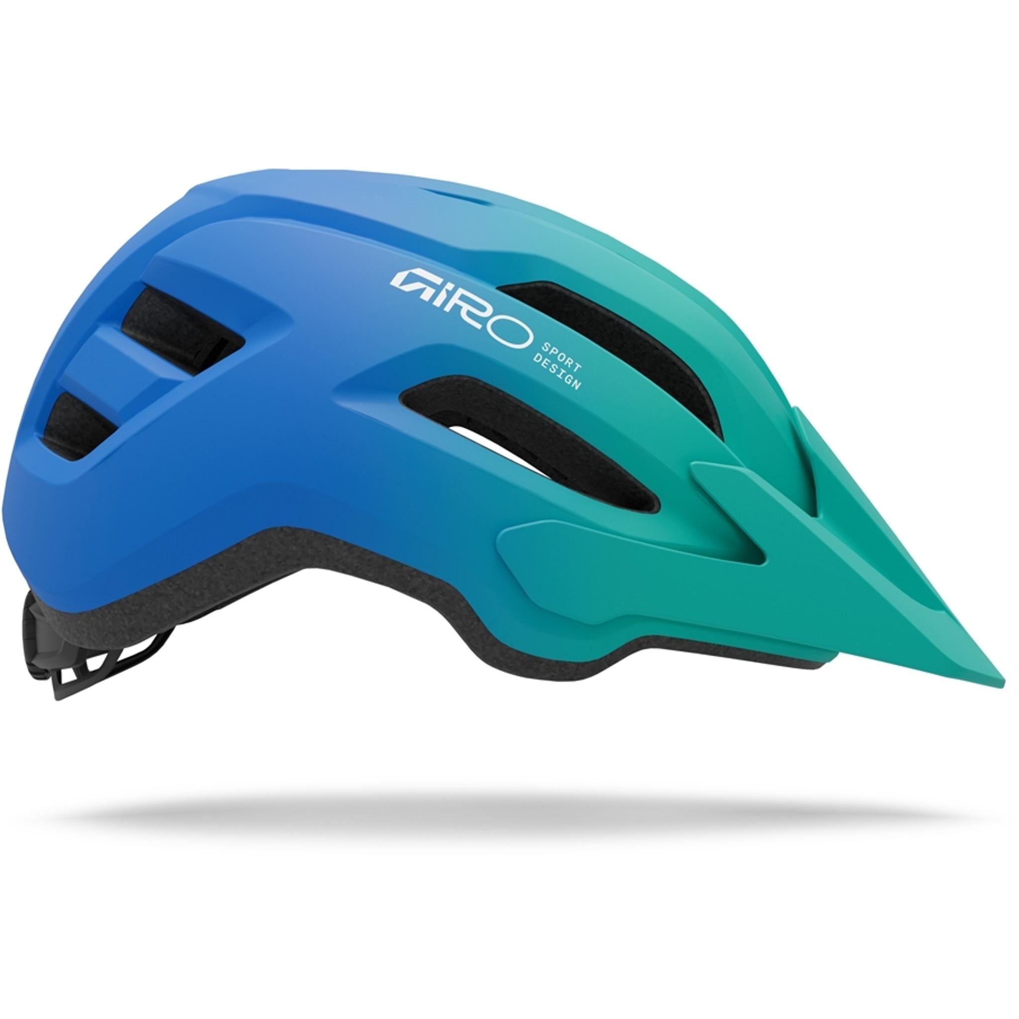 Giro Fixture Youth MIPS II MTB Helmet Matte Aqua Green/Blue Jewel Fade UNI Youth 50-57cm