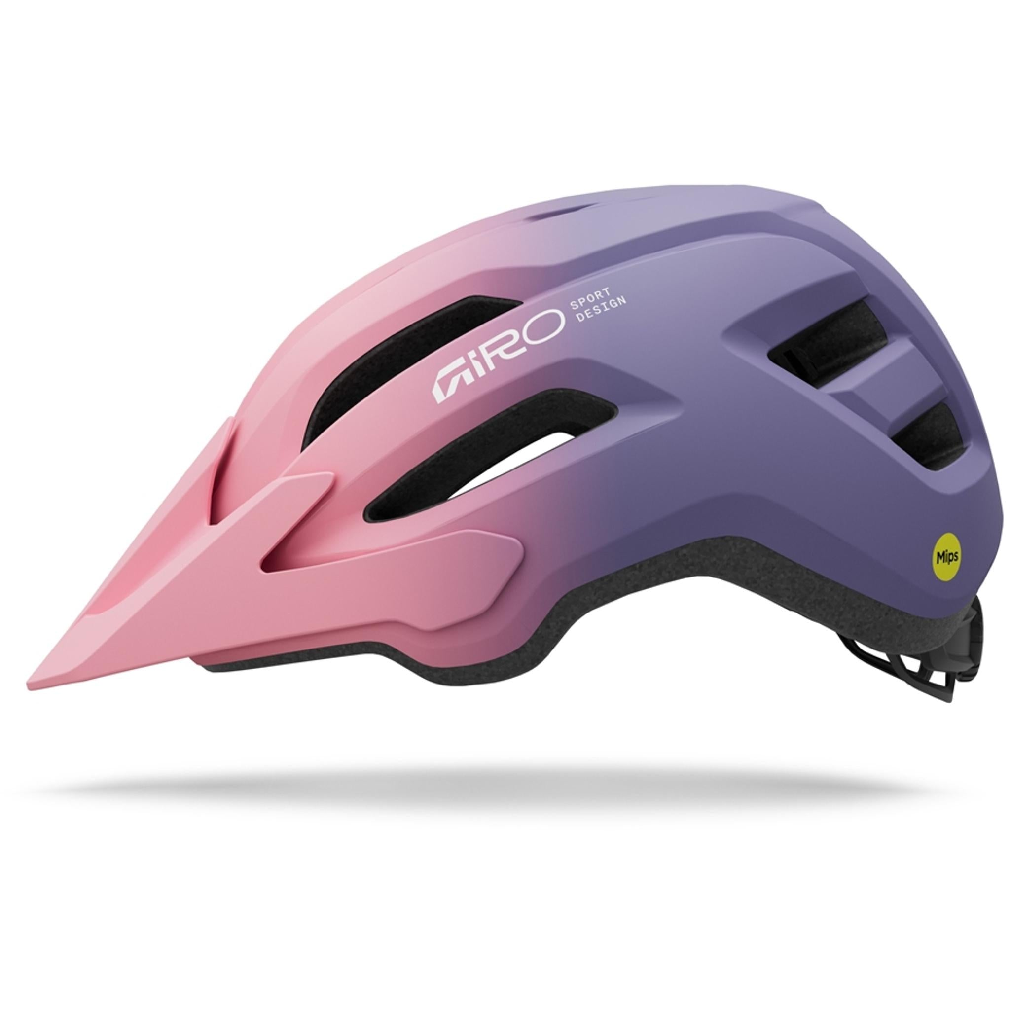 Giro Fixture Youth MIPS II MTB Helmet Matte Light Pink/Purple Fade UNI Youth 50-57cm