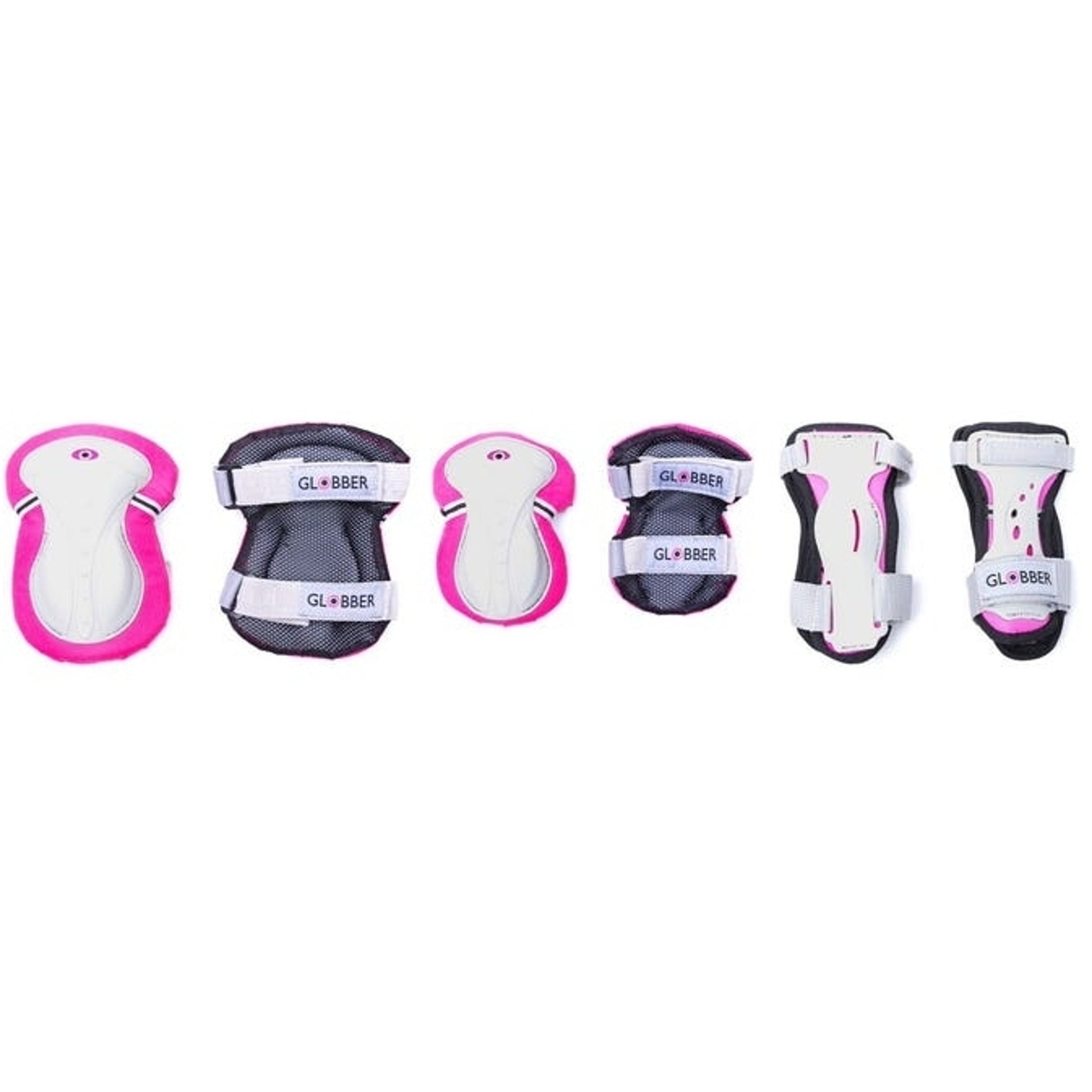 Globber Junior Protective Pad Set Pink