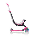 Globber Go Up Foldable Plus Lights 3 Wheel Kids Scooter Pink (Light Up Wheels)