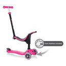 Globber Kids Go Up Sporty Convertible Scooter Deep Pink