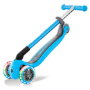 Globber Kids Primo Foldable Lights Scooter Sky Blue