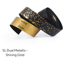 Guee SL Dual Metallic Bar Tape Shining Gold
