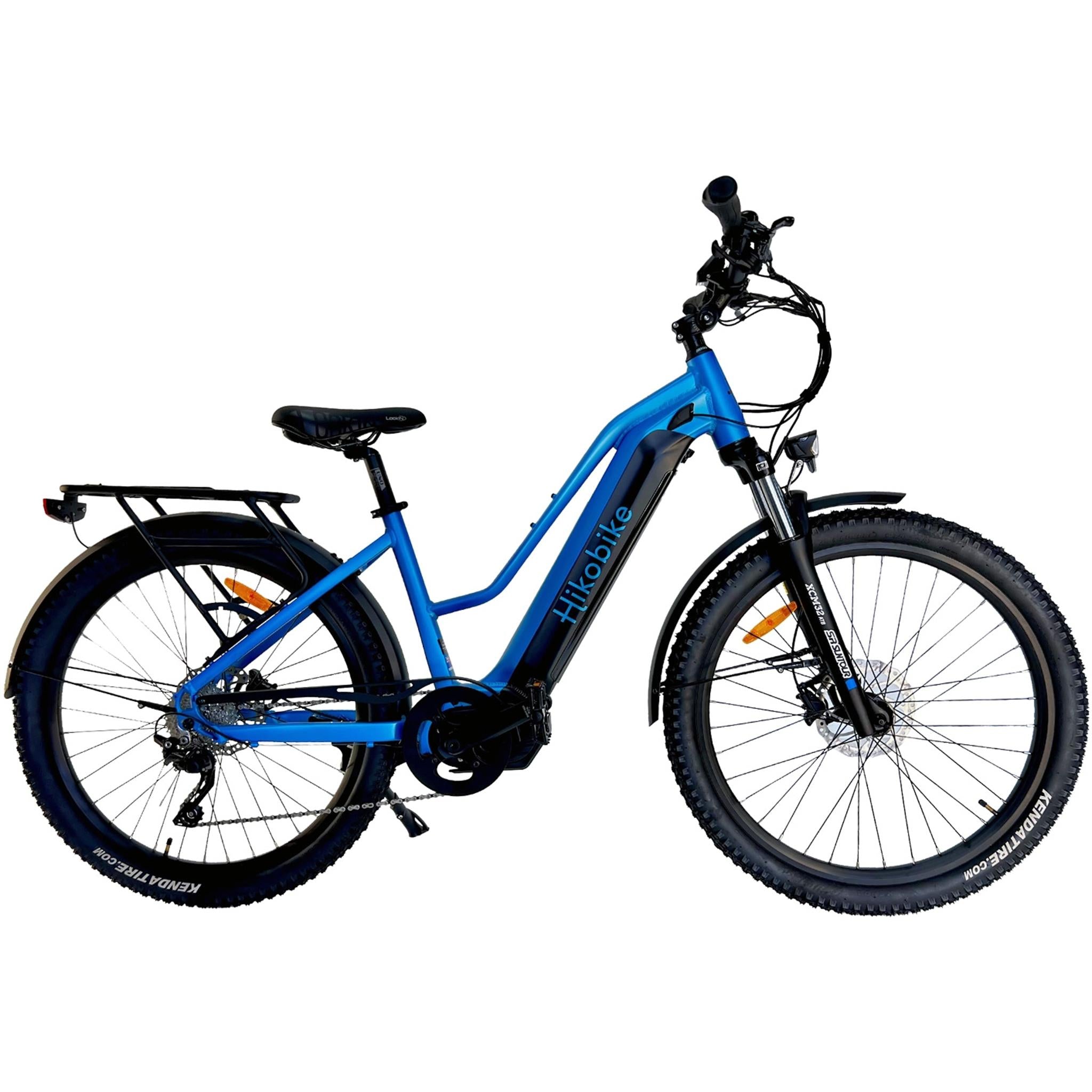 Hiko Rangler Electric Hybrid Bike 720Wh Battery Blue