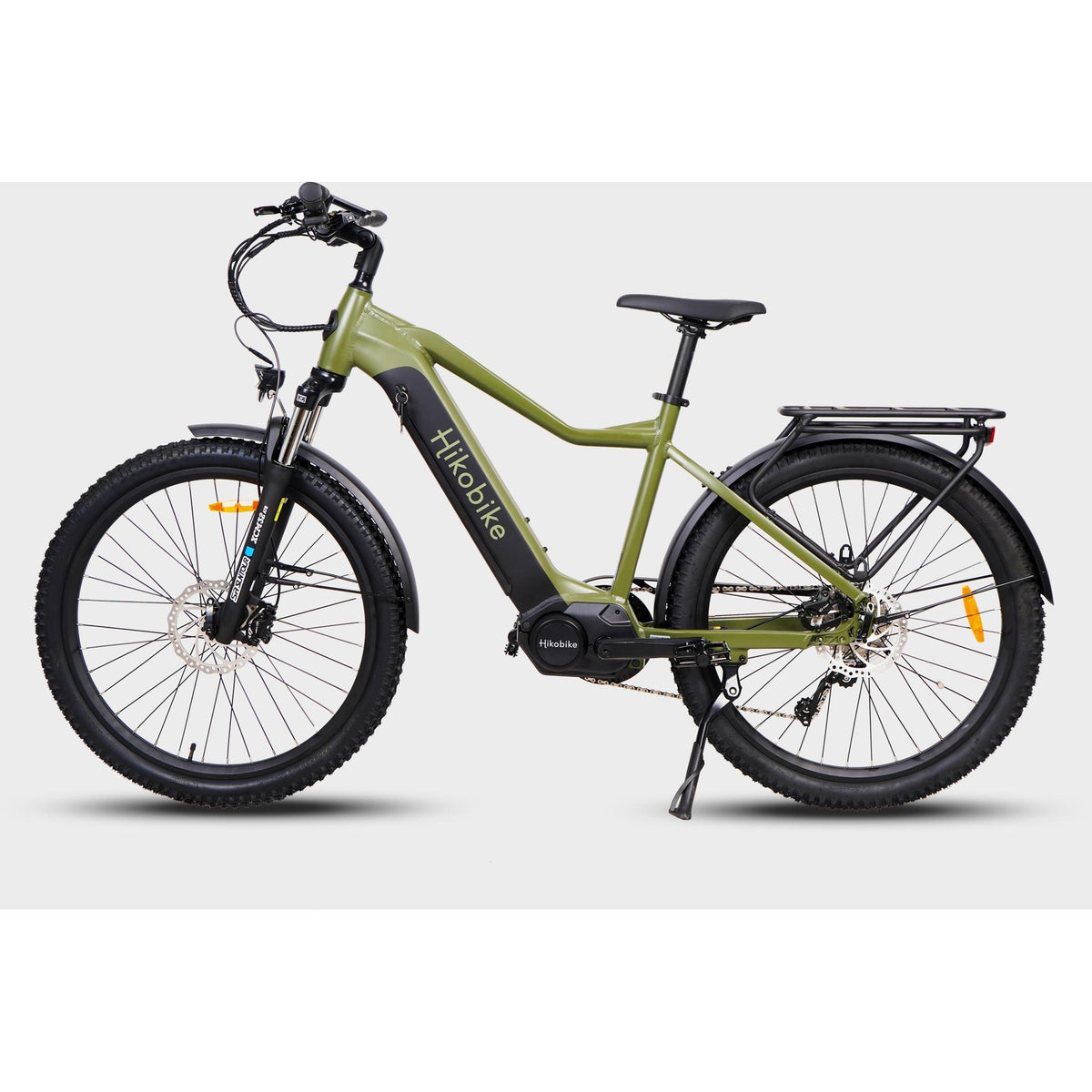 Hiko Ascent Electric Hybrid Bike 720Wh Olive