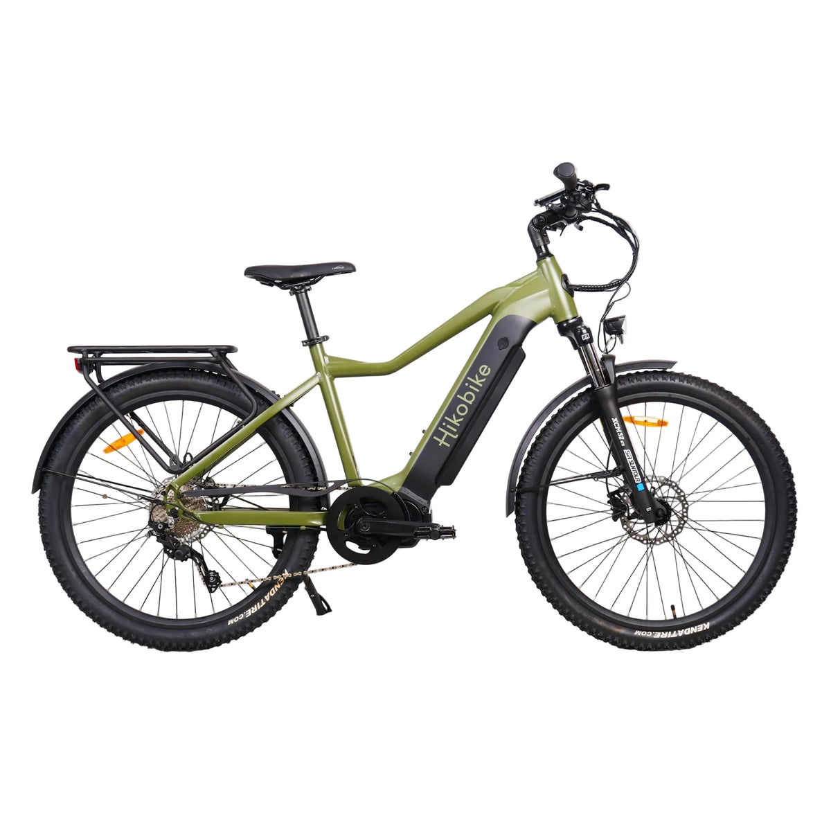 Hiko Ascent Electric Hybrid Bike 960Wh Olive