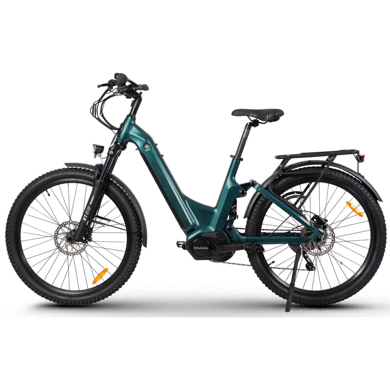 Hiko Patrol 26" Electric Hybrid Bike 720Wh Battery Green