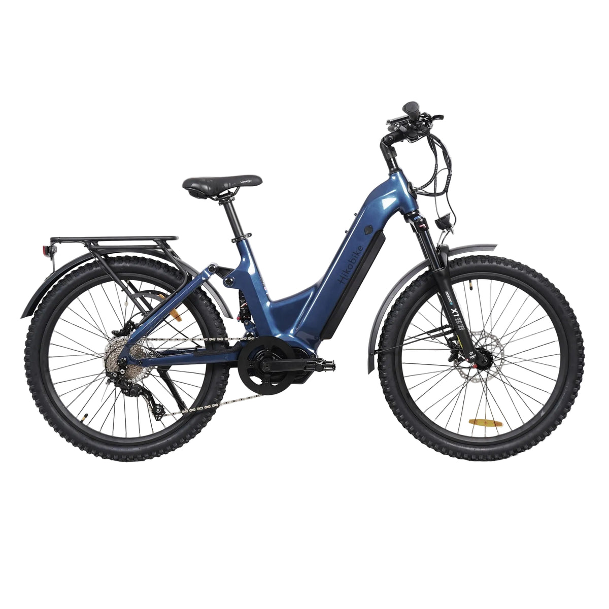 Hiko Patrol 26" Electric Hybrid Bike 960Wh Blue