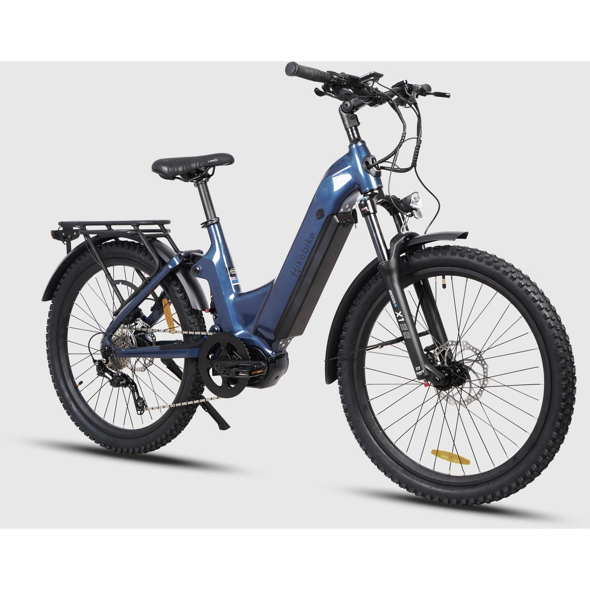 Hiko Patrol 26" Electric Hybrid Bike 960Wh Blue