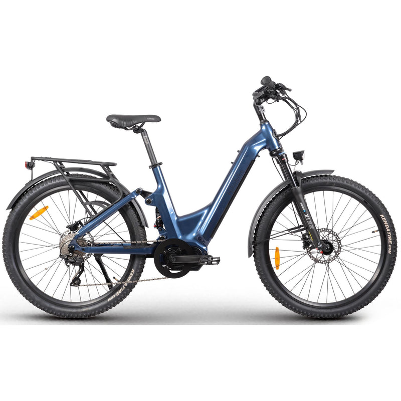 Hiko Patrol 27.5" Electric Hybrid Bike 720Wh Battery Blue