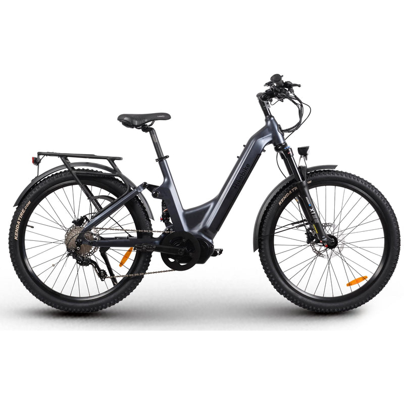 Hiko Patrol 27.5" Electric Hybrid Bike 720Wh Gunmetal Grey