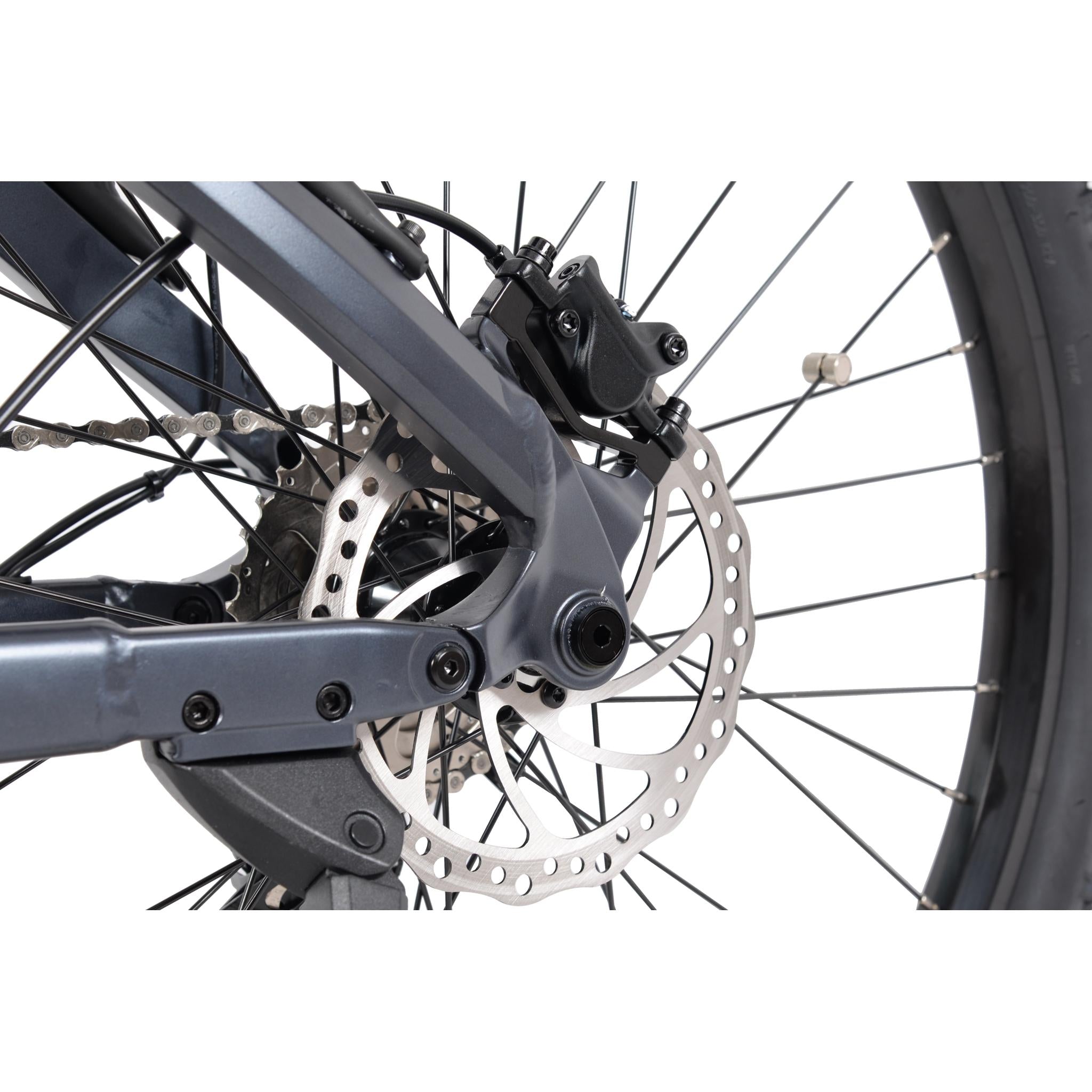 Hiko Patrol 27.5" Electric Hybrid Bike 720Wh Gunmetal Grey