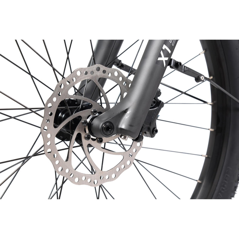 Hiko Patrol 27.5" Electric Hybrid Bike 720Wh Gunmetal Grey