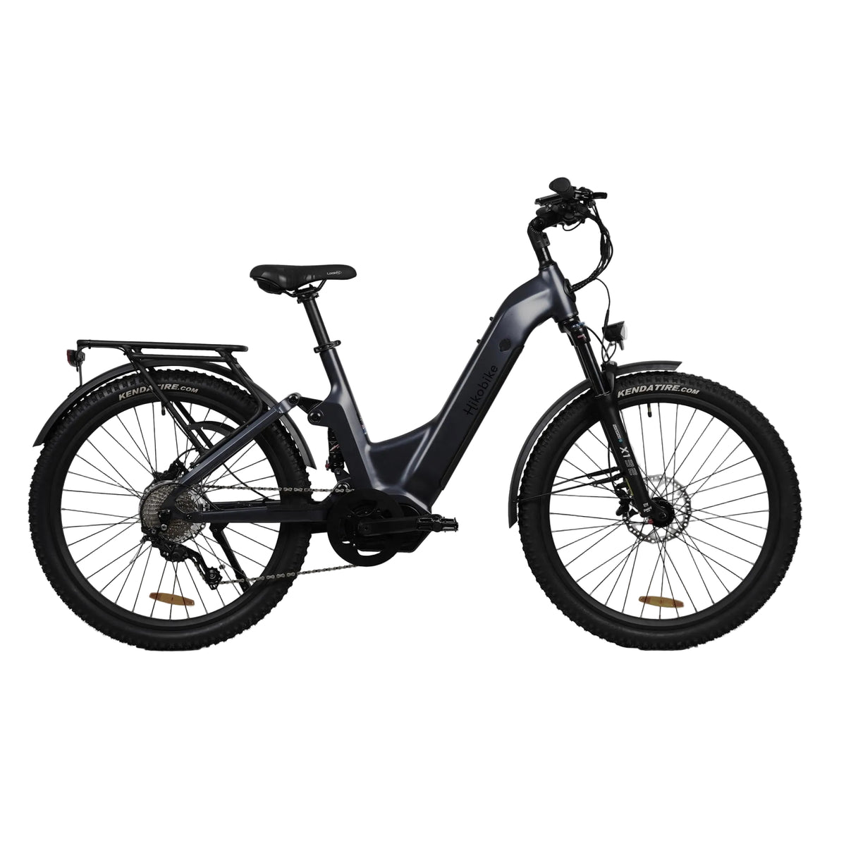 Hiko Patrol 27.5" Electric Hybrid Bike 720Wh Gunmetal Grey