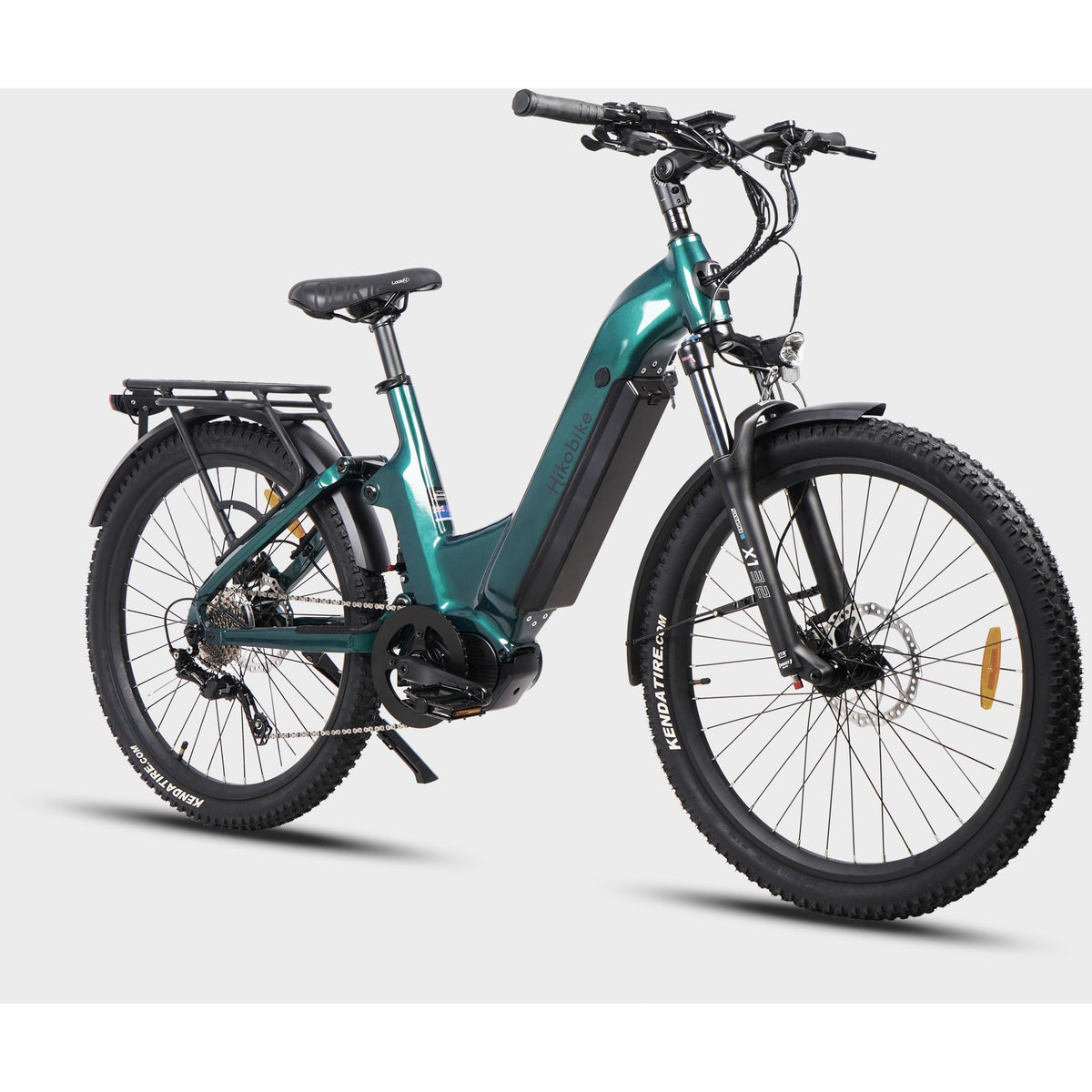 Hiko Patrol 27.5" Electric Hybrid Bike 960Wh Green