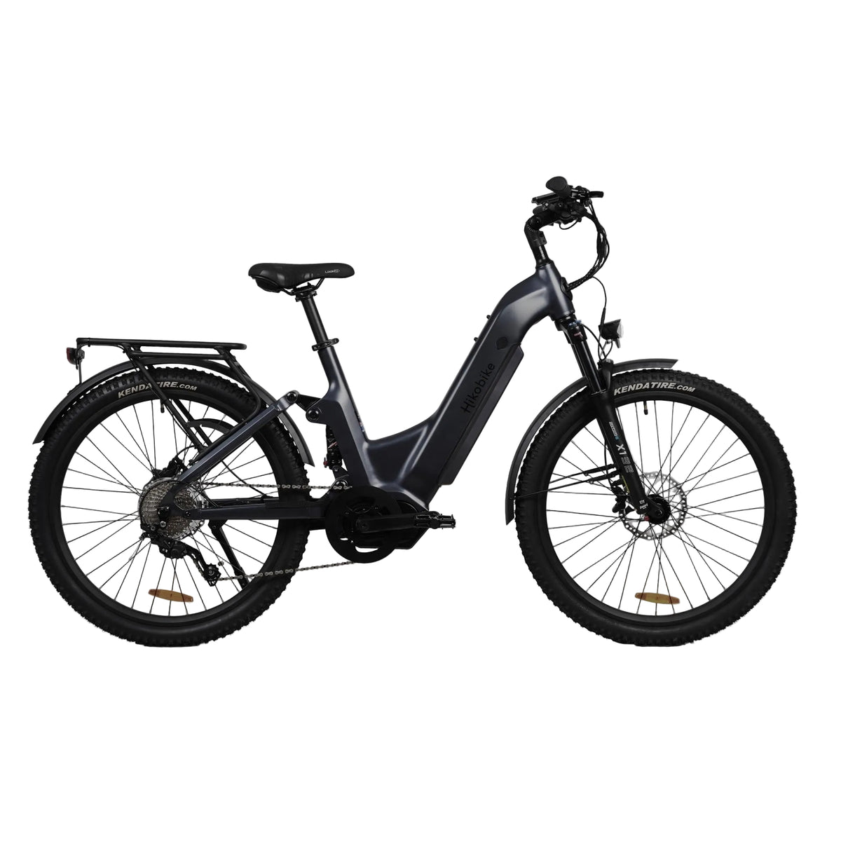 Hiko Patrol 27.5" Electric Hybrid Bike 960Wh Gunmetal Grey
