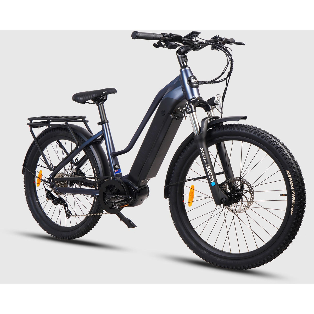 Hiko Rangler Electric Hybrid Bike 960Wh Battery Gun Metal