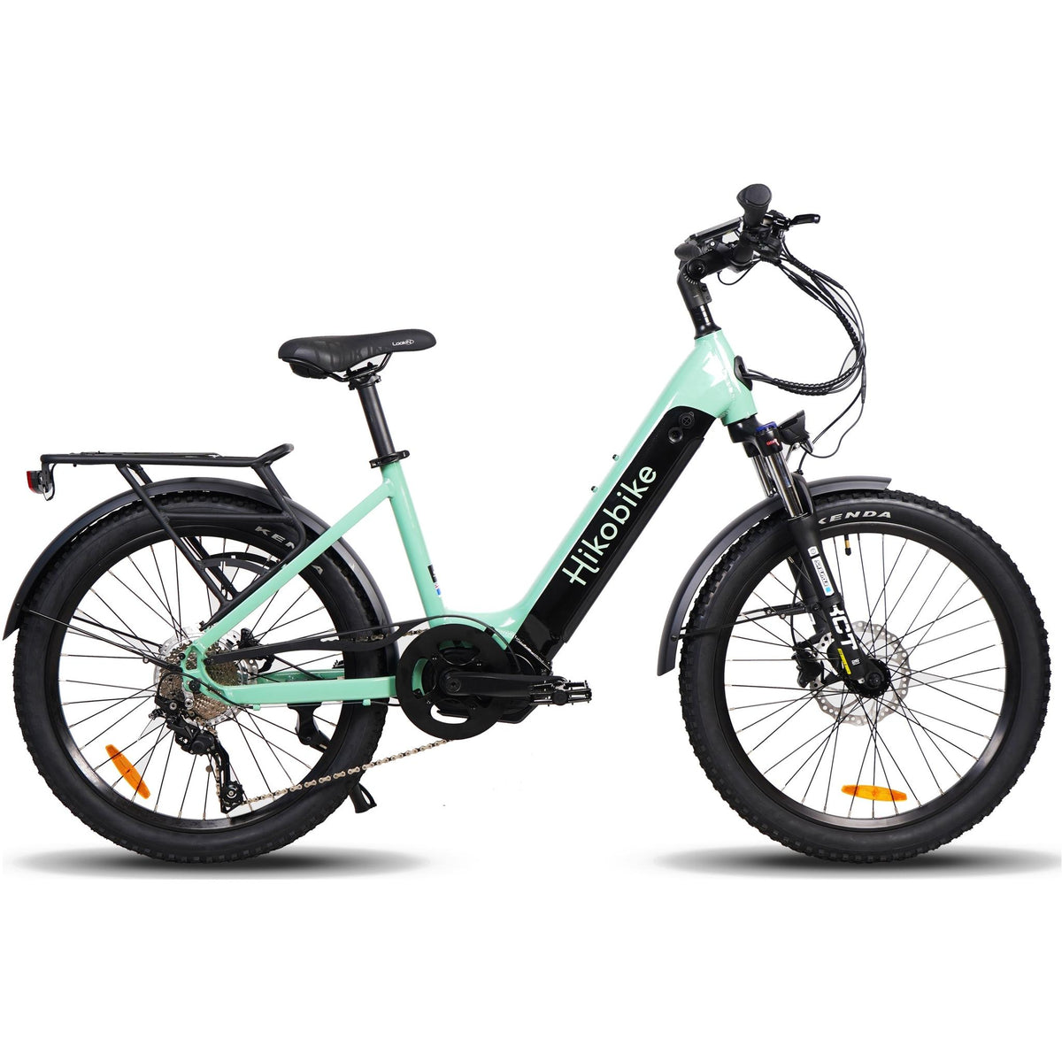 Hiko Swift 24" Electric Hybrid Bike 720Wh Battery Sage