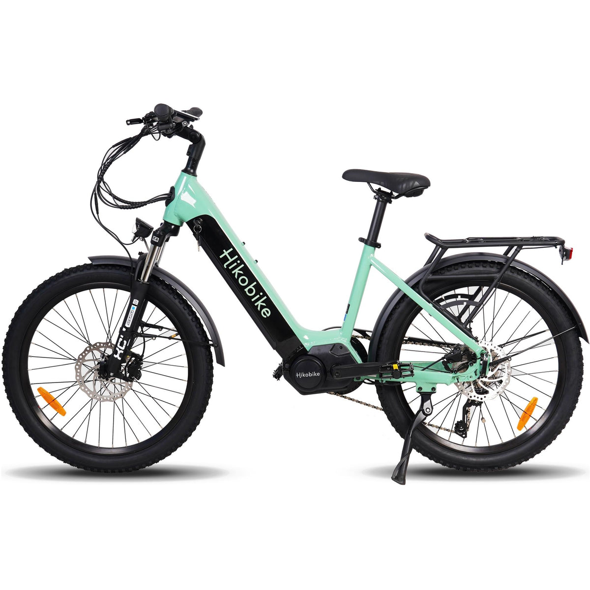 Hiko Swift 24" Electric Hybrid Bike 720Wh Battery Sage