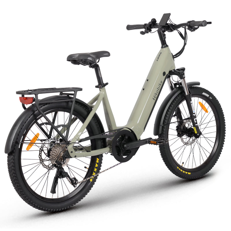 Hiko Swift 24" Electric Hybrid Bike Grey