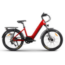 Hiko Swift 24" Electric Hybrid Bike Red
