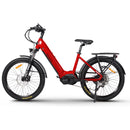 Hiko Swift 24" Electric Hybrid Bike Red