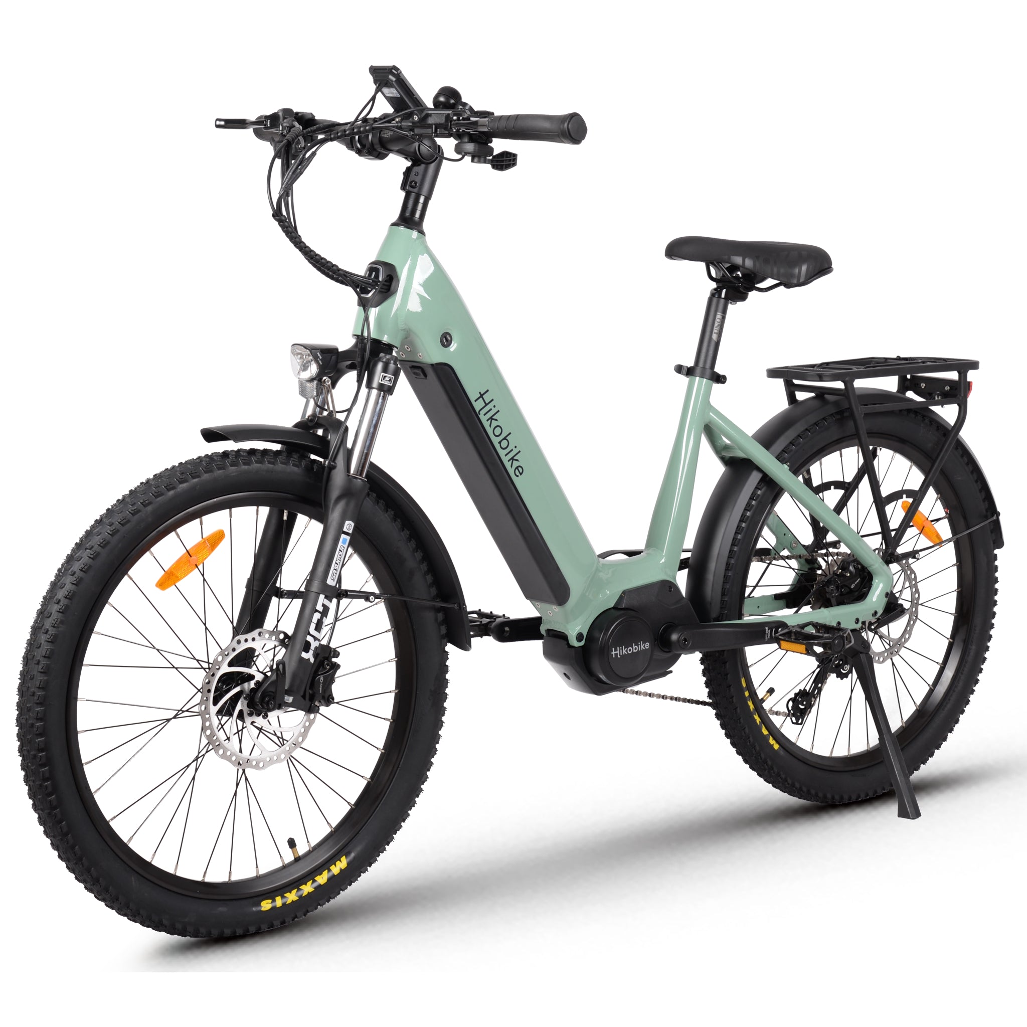 Hiko Swift 24" Electric Hybrid Bike Sage