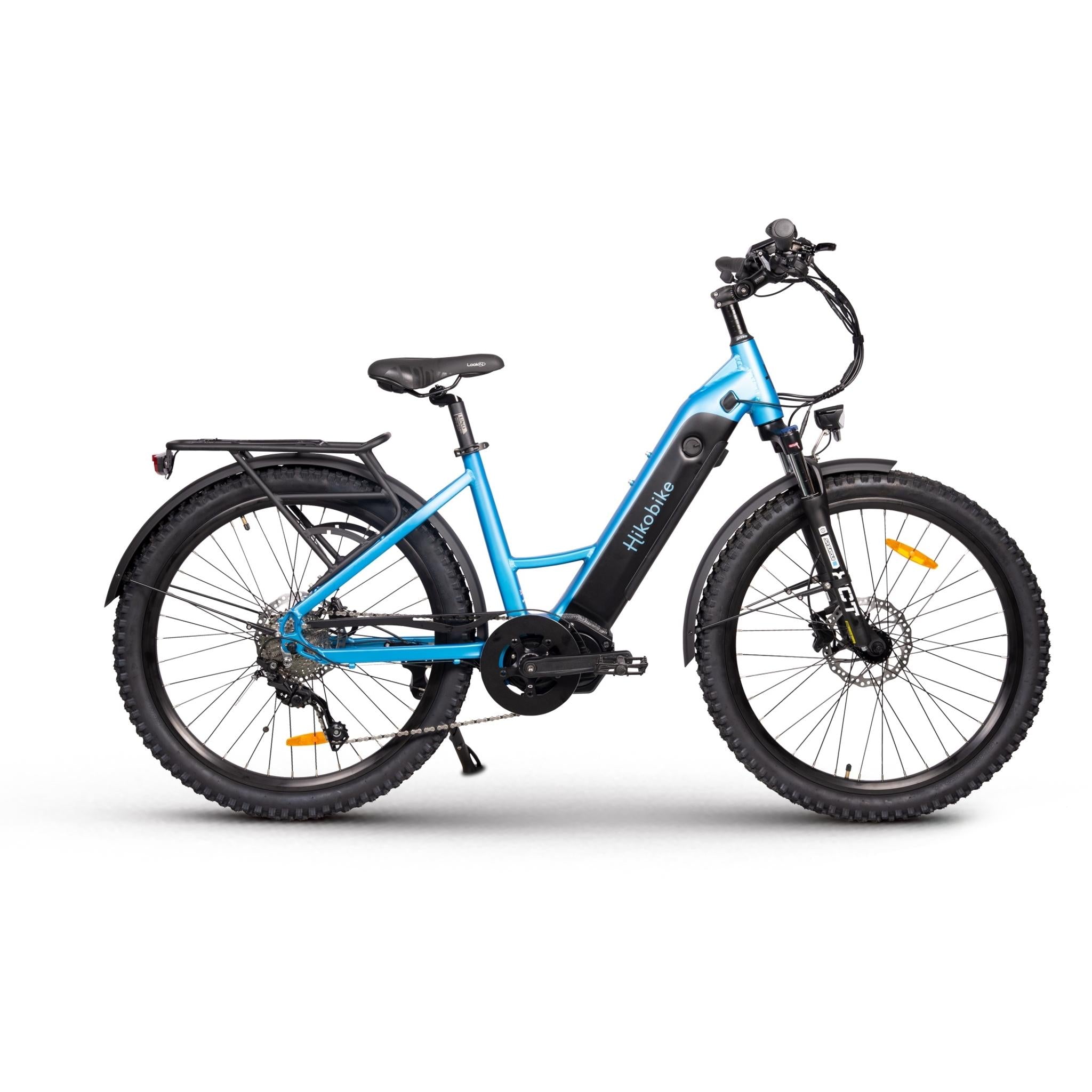 Hiko Vibe Electric Hybrid Bike 672Wh Battery Blue