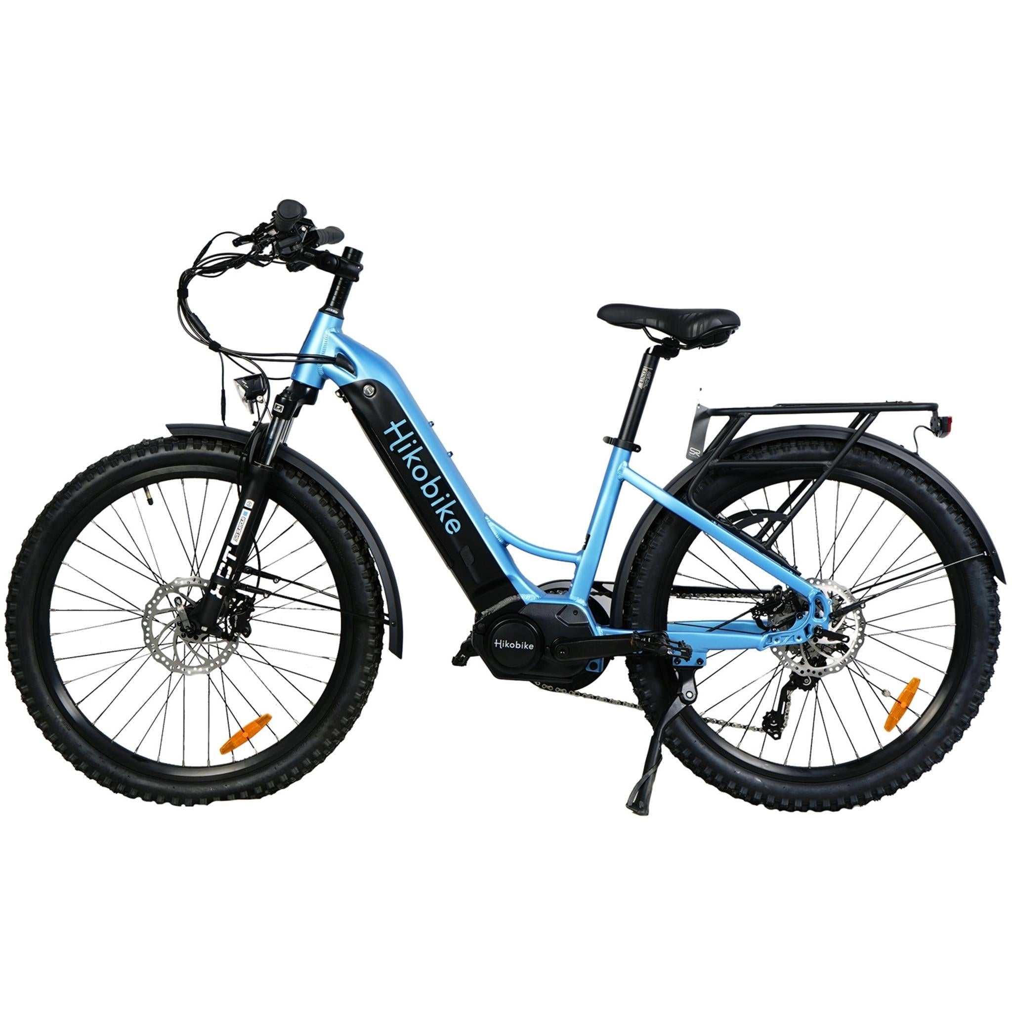 Hiko Vibe Electric Hybrid Bike 672Wh Battery Blue