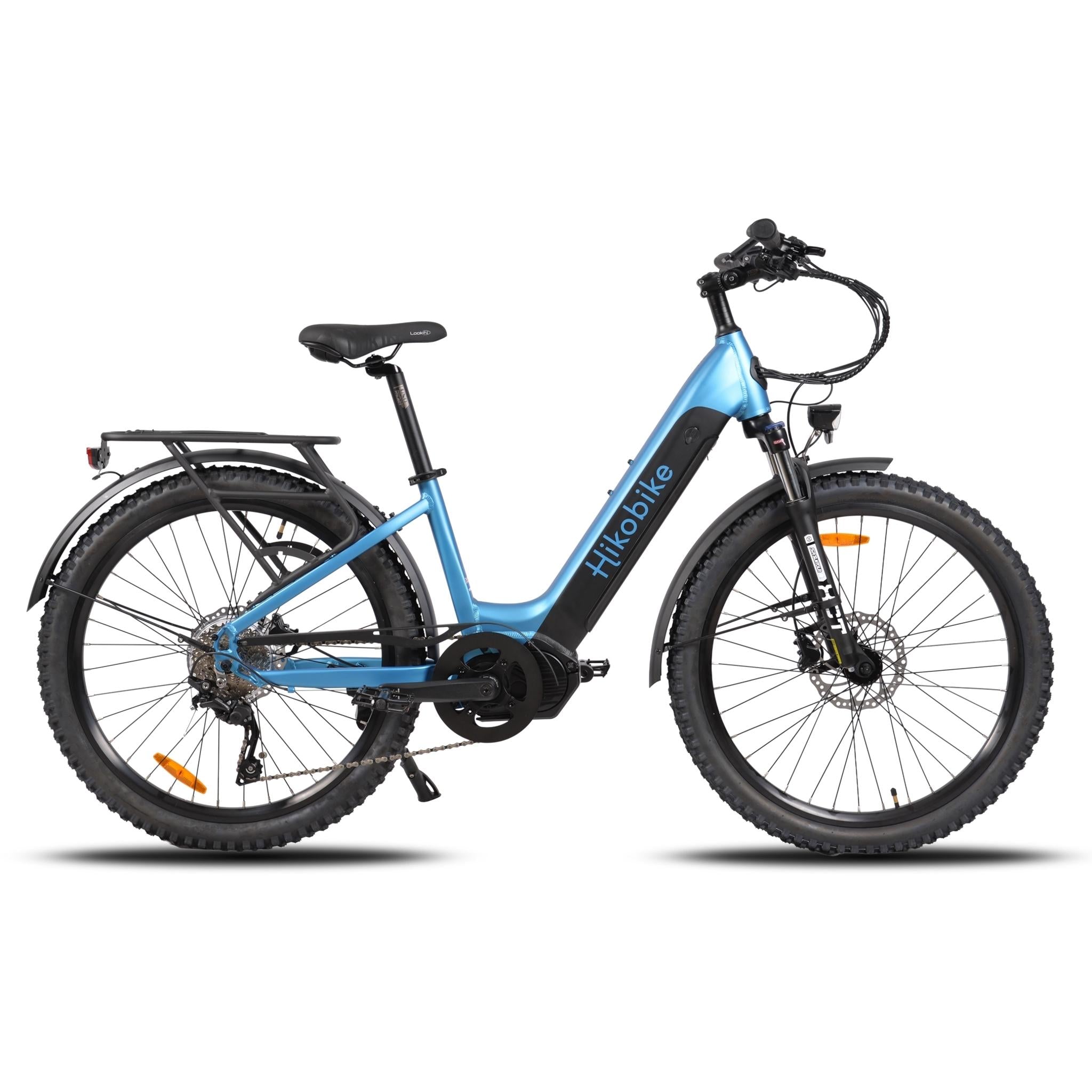 Hiko Vibe Electric Hybrid Bike 720Wh Battery Blue