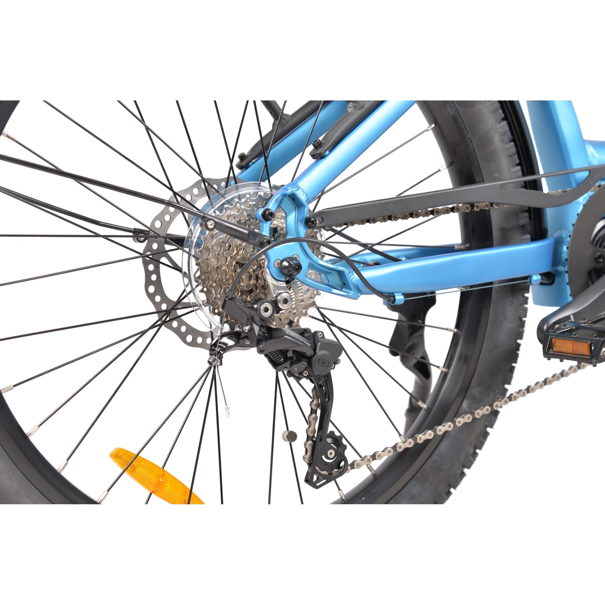 Hiko Vibe Electric Hybrid Bike 720Wh Battery Blue