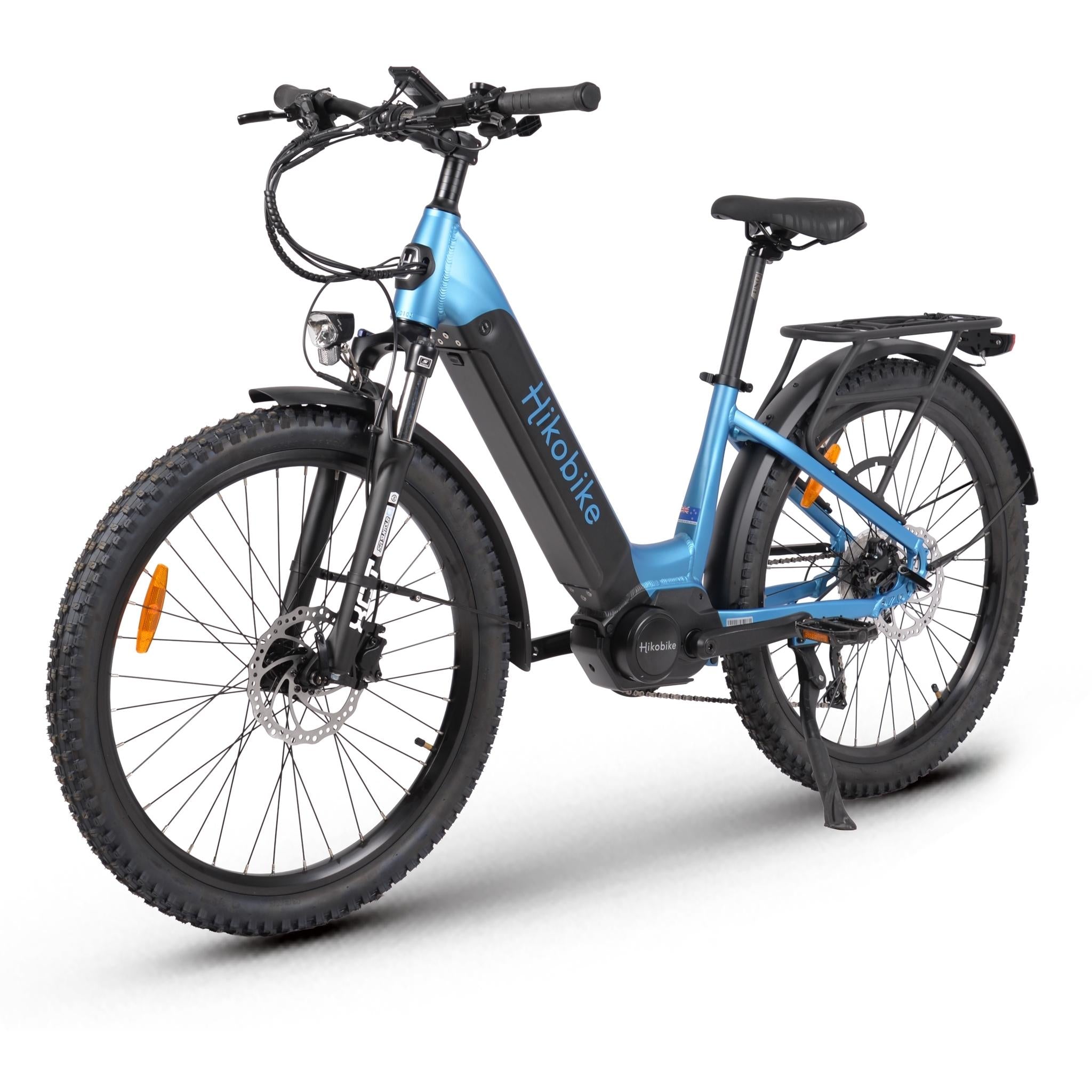 Hiko Vibe Electric Hybrid Bike 720Wh Battery Blue