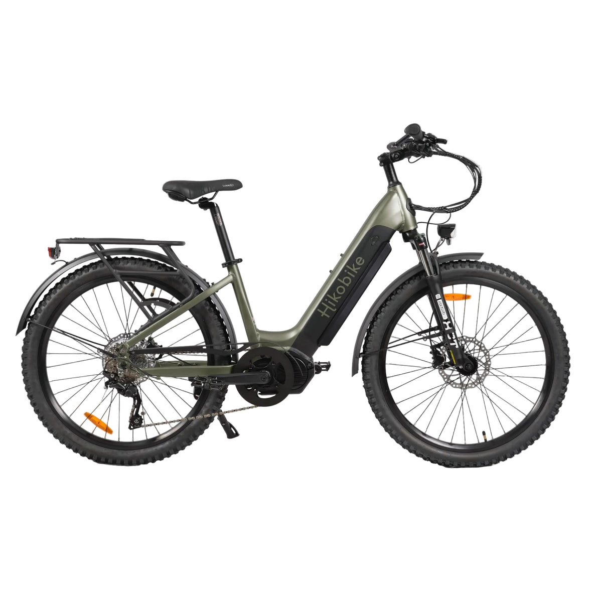 Hiko Vibe Electric Hybrid Bike 960Wh Olive