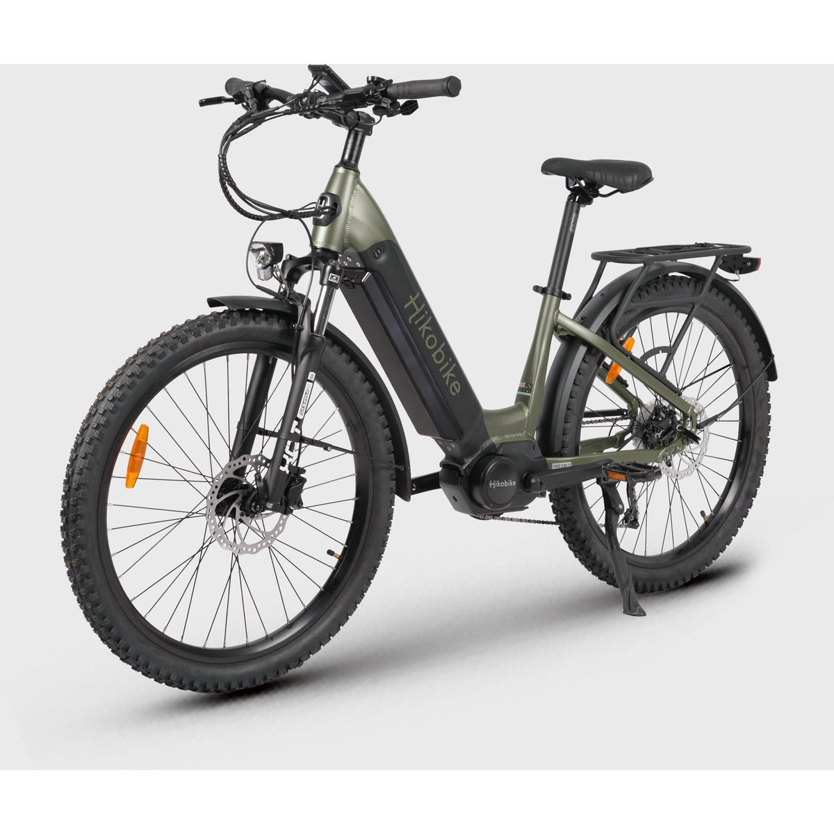 Hiko Vibe Electric Hybrid Bike 960Wh Olive