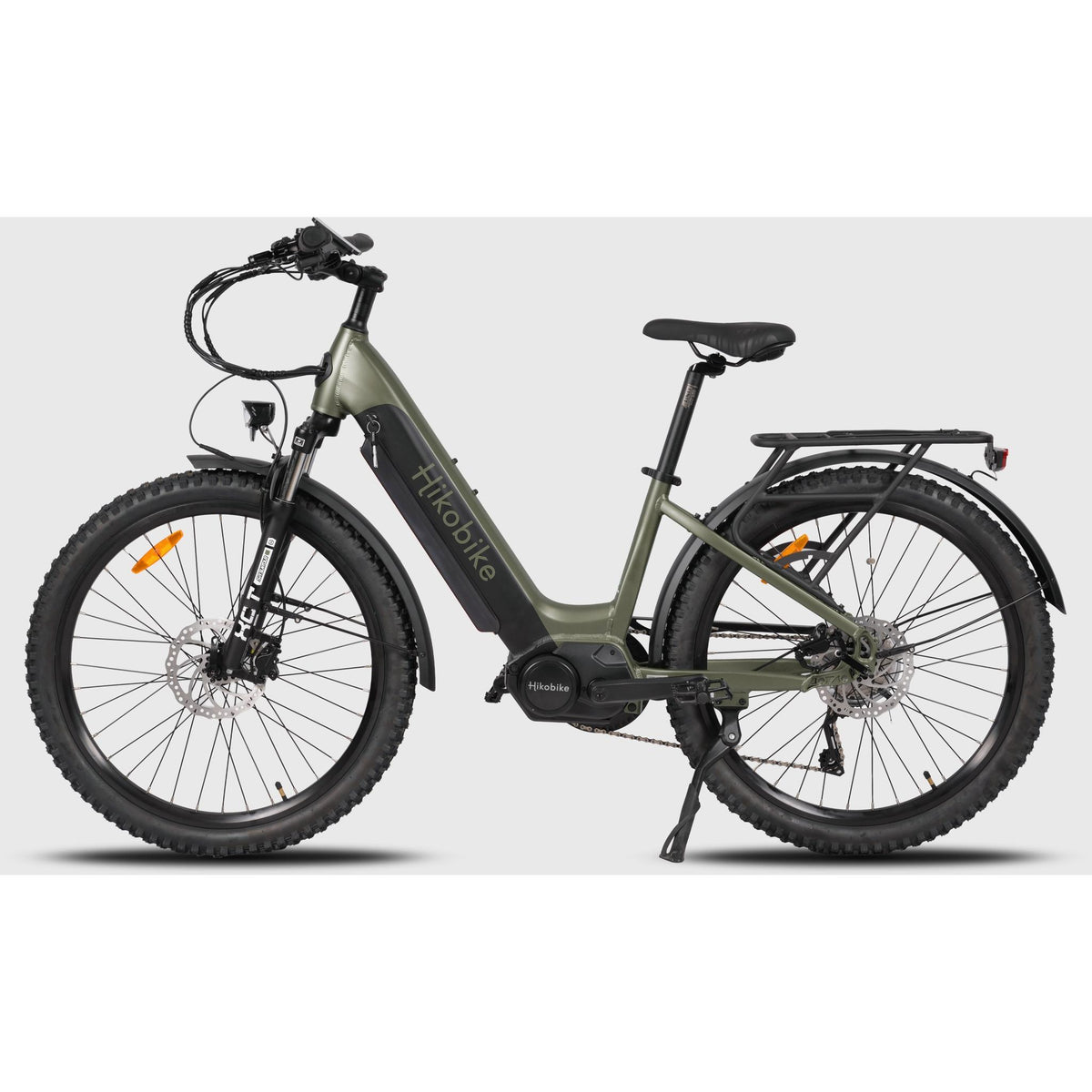 Hiko Vibe Electric Hybrid Bike 960Wh Olive