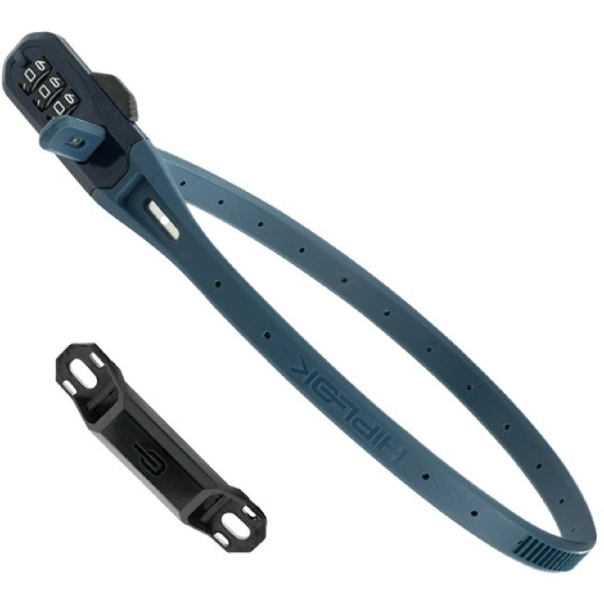 Hiplok Z-Lok Combo V2 45cm with Bracket Blue