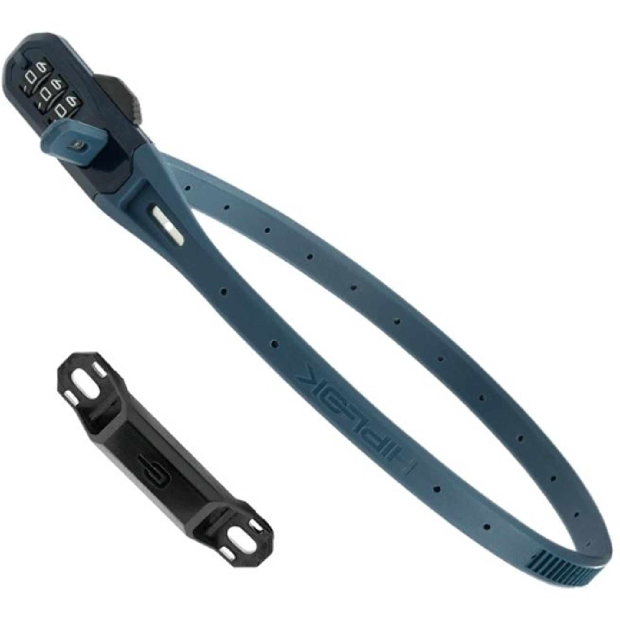 Hiplok Z-Lok Combo V2 45cm with Bracket Blue