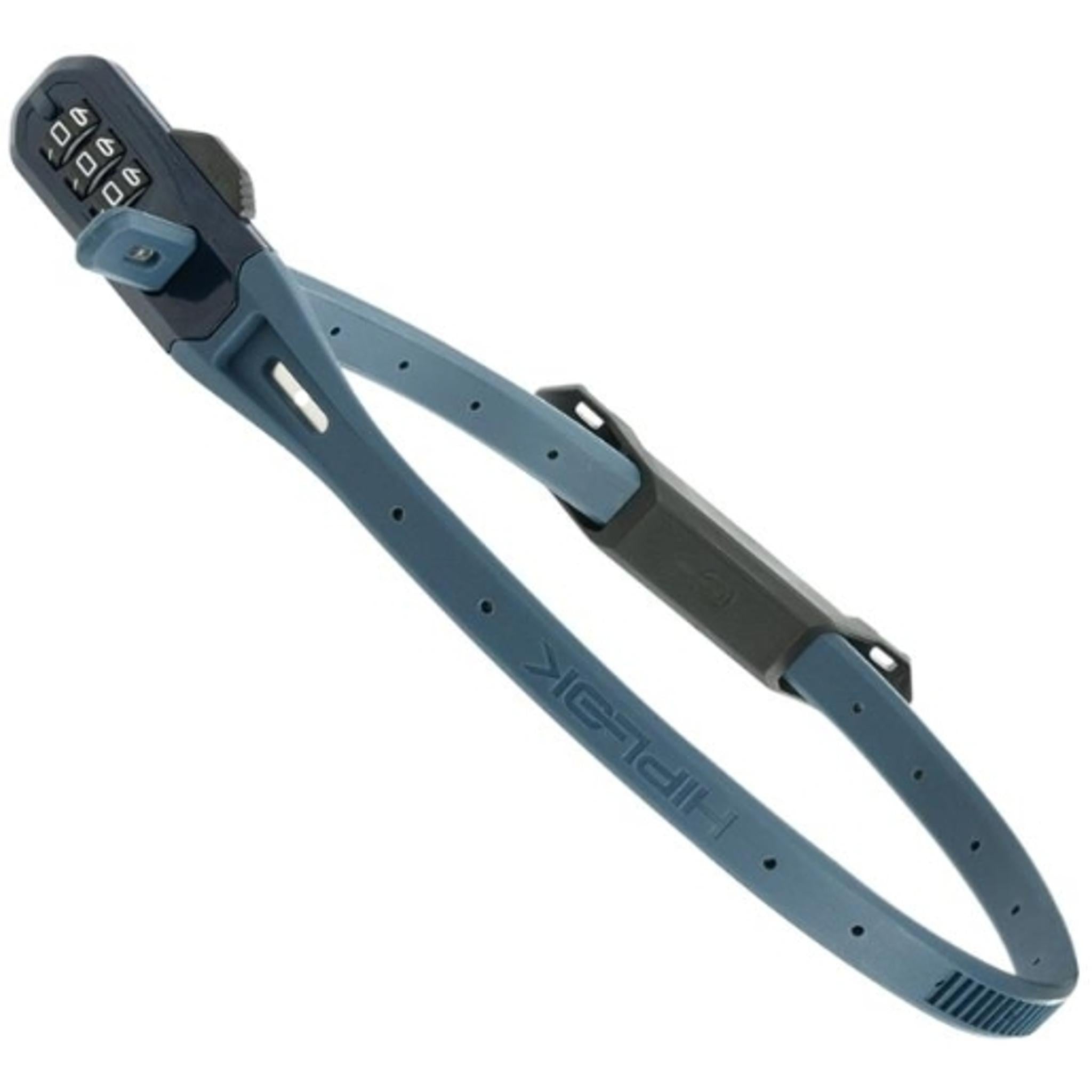 Hiplok Z-Lok Combo V2 45cm with Bracket Blue