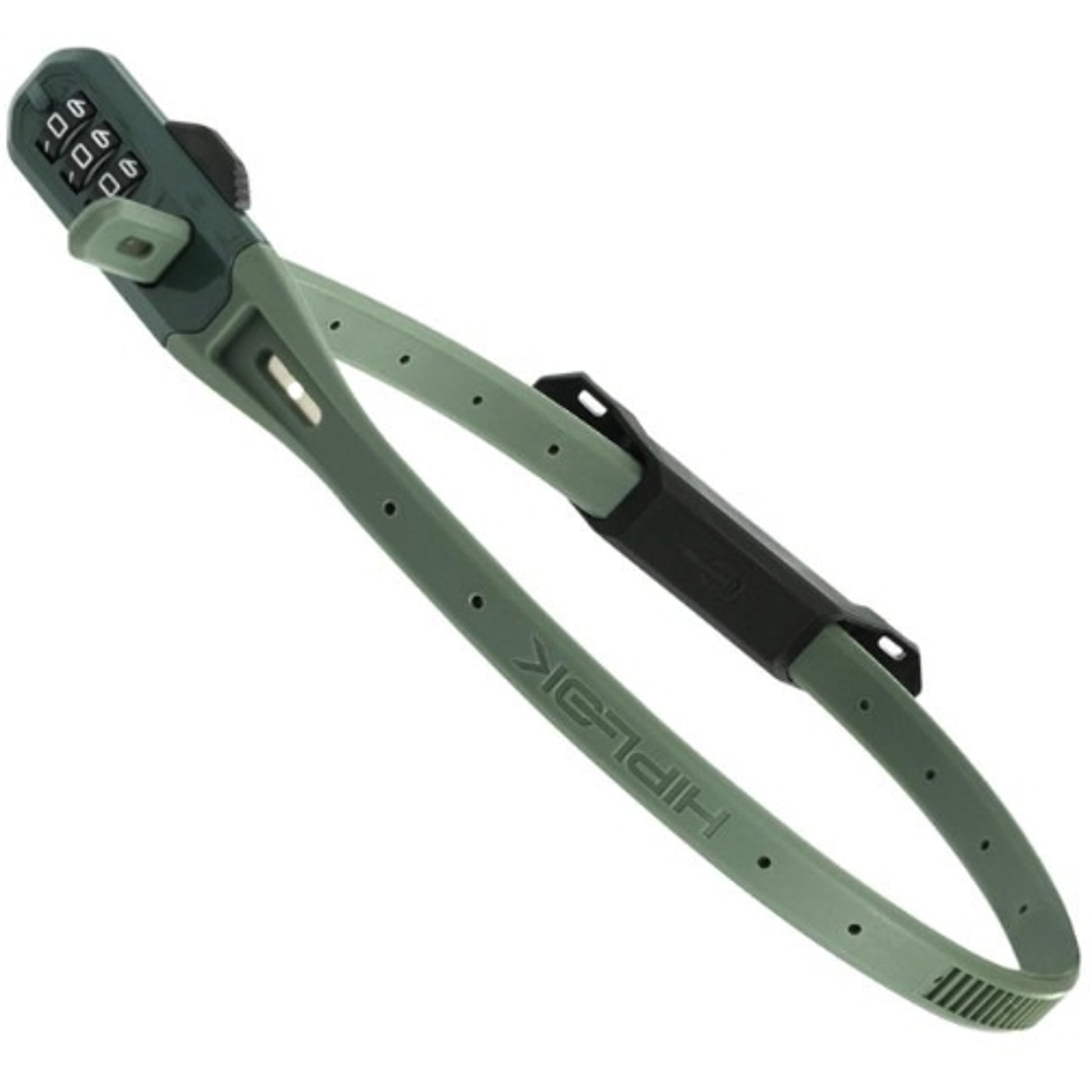 Hiplok Z-Lok V2 Combo Lock 45cm Green (includes Frame Bracket)