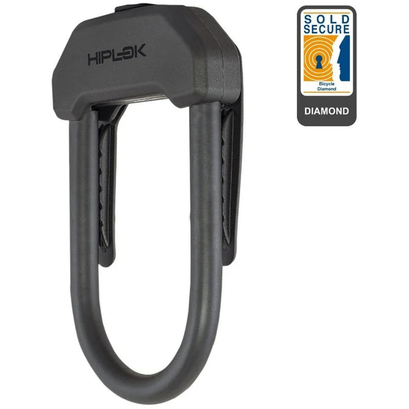 Hiplok DX Maximum Security Key D-Lock Black