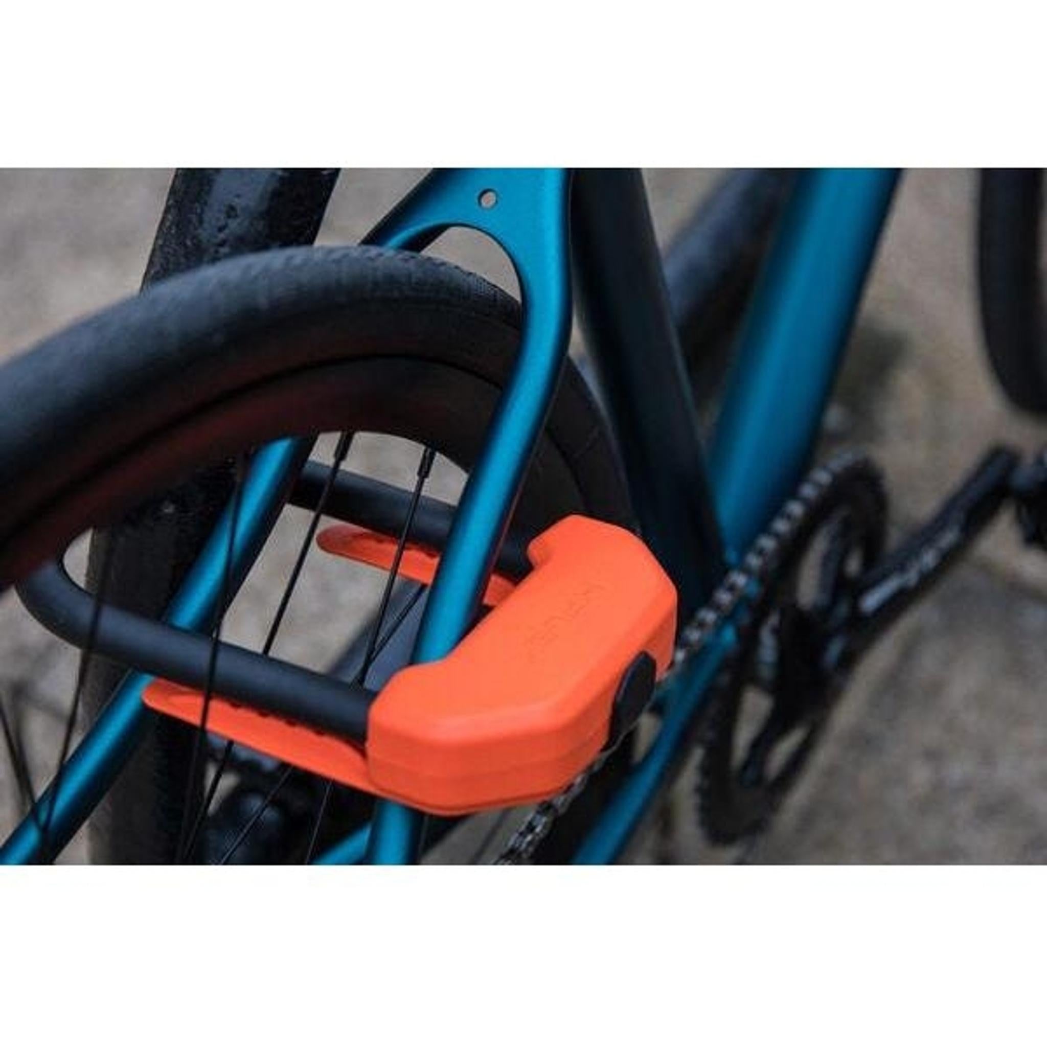 Hiplok DX Maximum Security Key D-Lock Orange